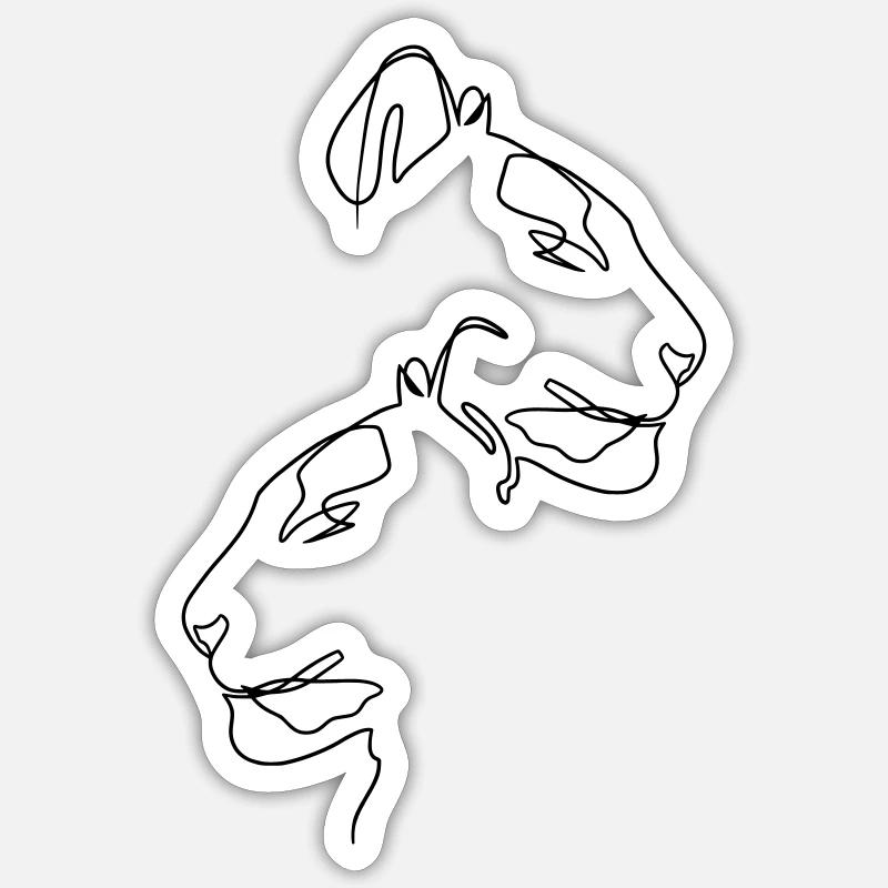 Sticker size S (10 x 10 cm) - 