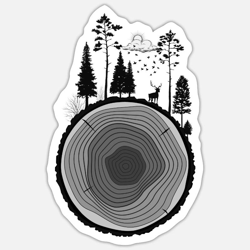 Sticker Größe S (10 x 10 cm) - 