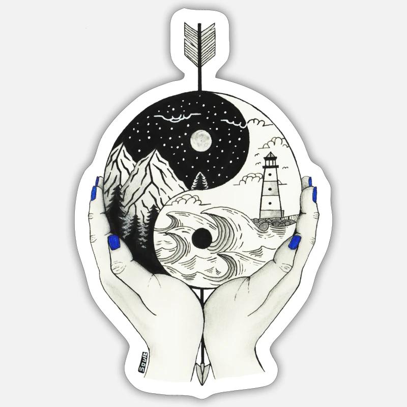 Sticker taille S (10 x 10 cm) - 