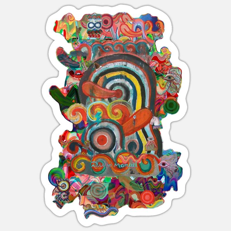 Sticker Größe S (10 x 10 cm) - 