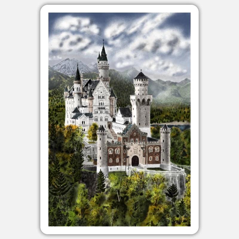 Sticker Größe S (10 x 10 cm) - 