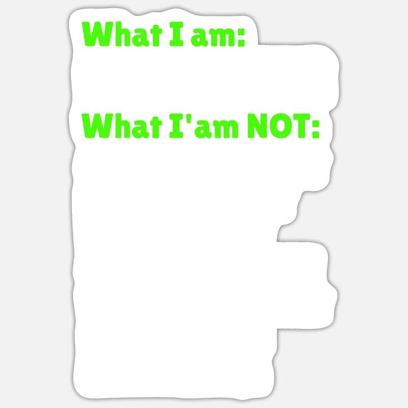 I am a Programmer! Sticker Größe S (10 x 10 cm)