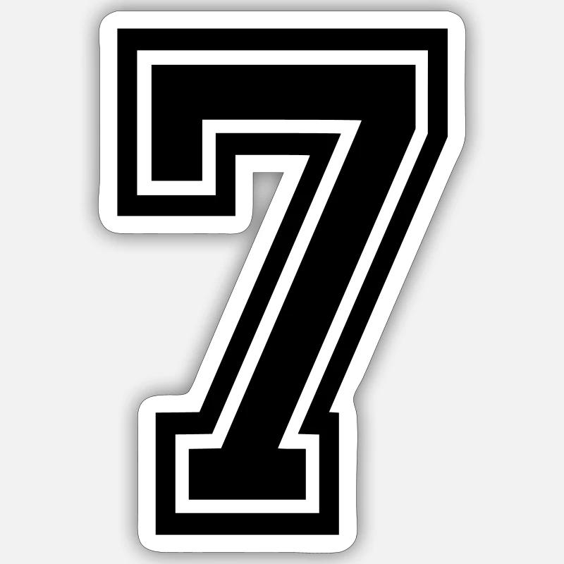 7 - Sticker taille S (10 x 10 cm) - blanc mat