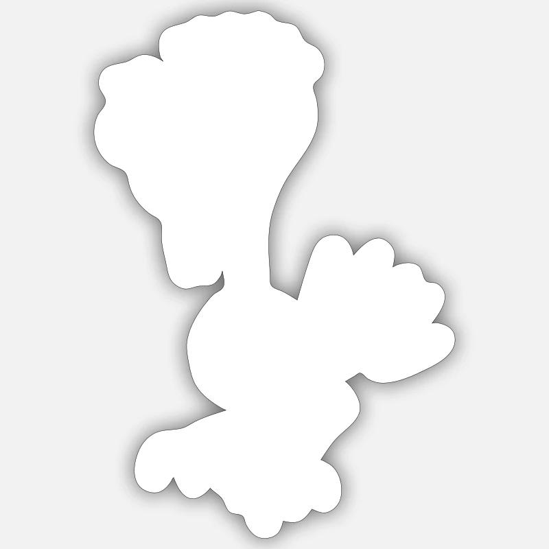 Bird Minimal VECTOR Sticker size S (10 x 10 cm)