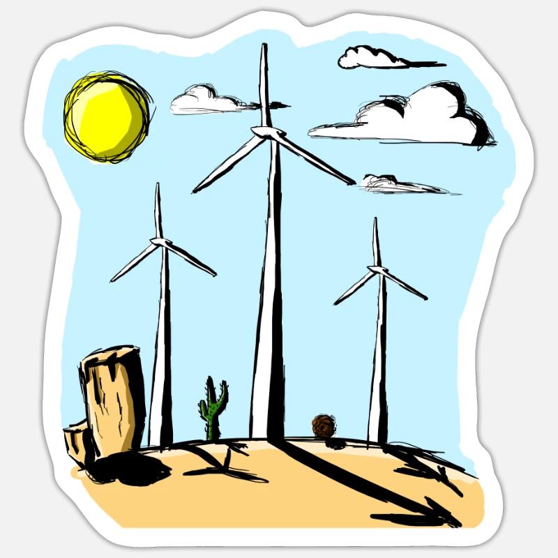 Sticker Größe S (10 x 10 cm) - 