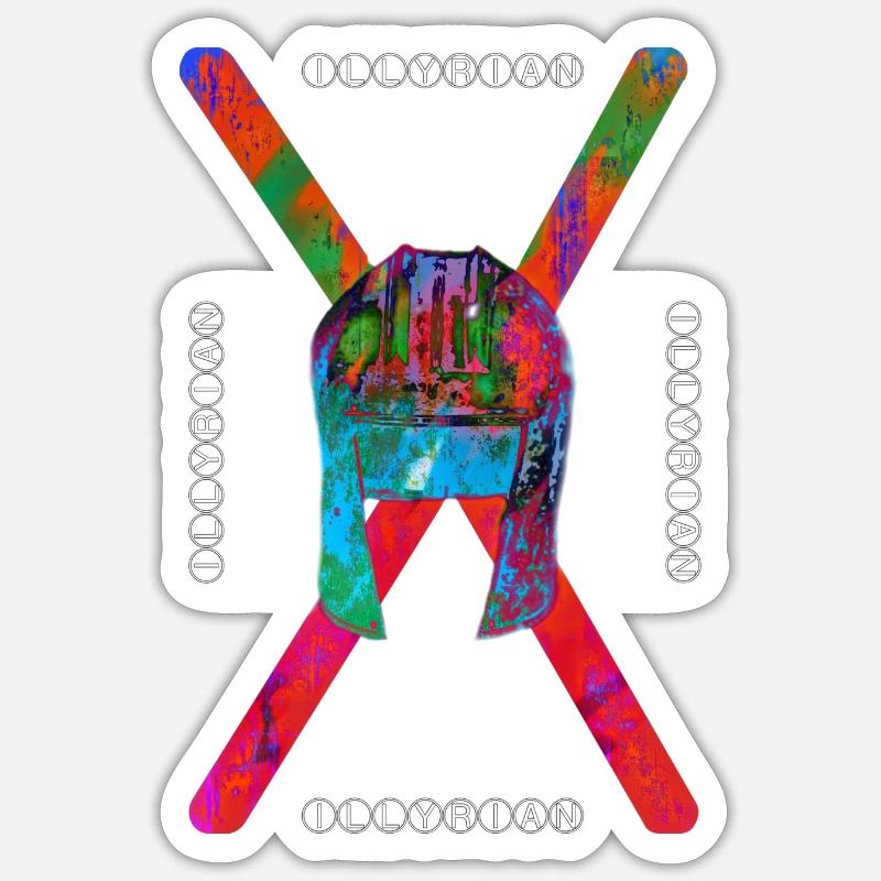 Sticker Größe S (10 x 10 cm) - 