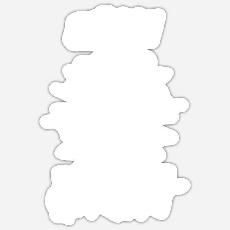 ENDLICH 7 - 7. Geburtstag - Sticker Größe S (10 x 10 cm) - Mattweiß