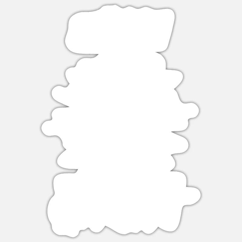 ENDLICH 9 - 9. Geburtstag - Sticker Größe S (10 x 10 cm) - Mattweiß