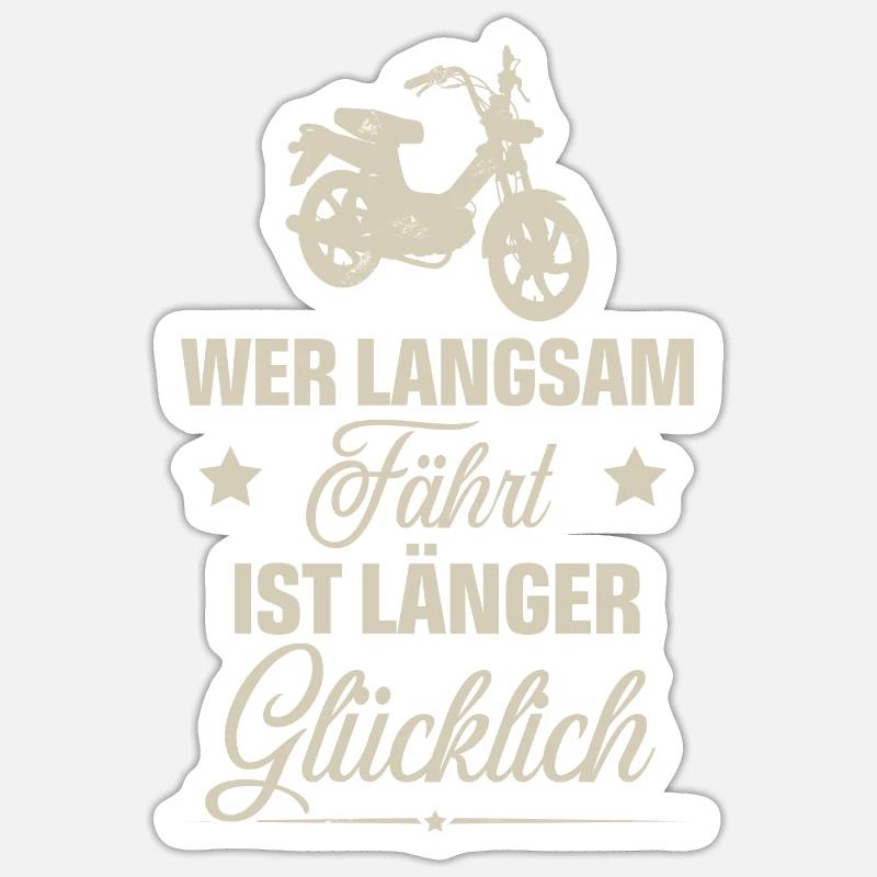 Mofa Sticker Größe S (10 x 10 cm)