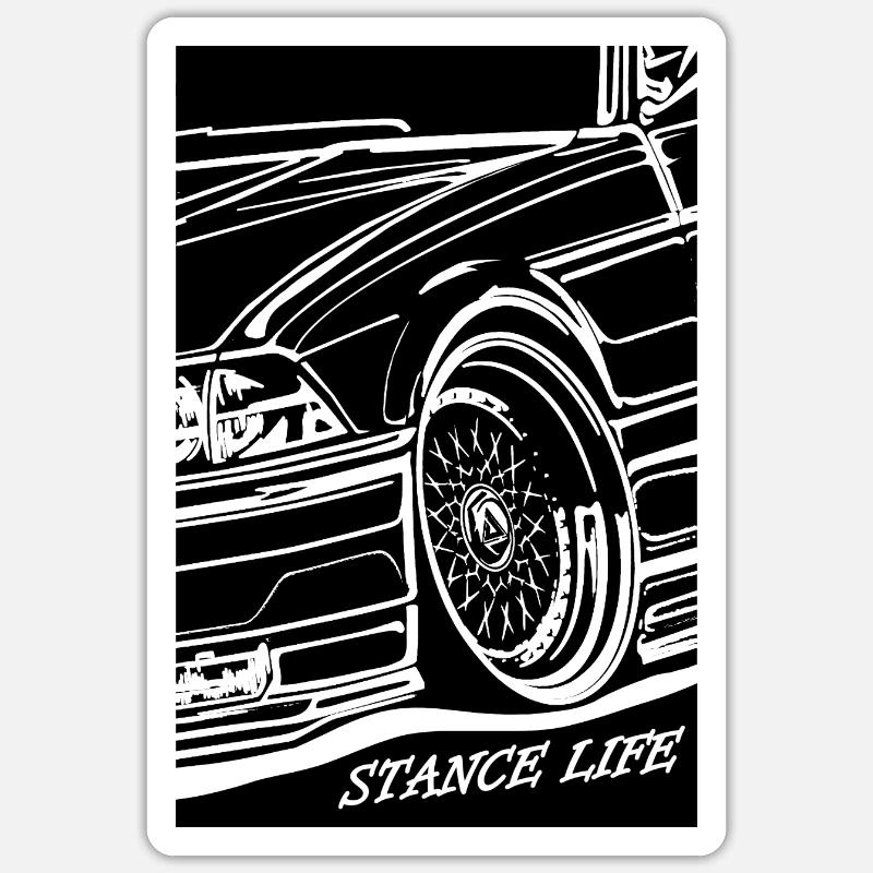 Sticker Größe S (10 x 10 cm) - 