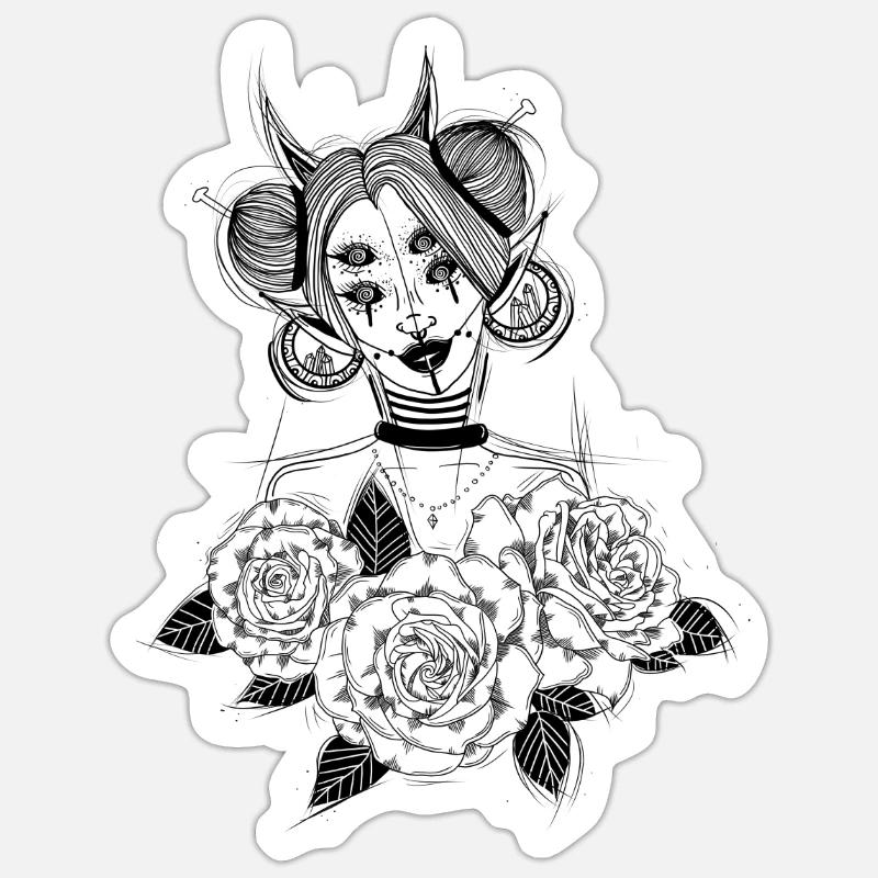 Sticker taille S (10 x 10 cm) - 