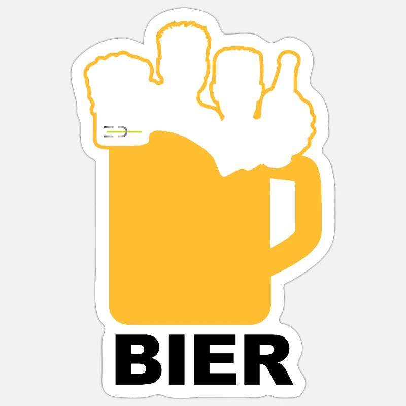 Sticker Größe S (10 x 10 cm) - 