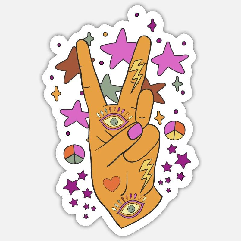 Sticker taille S (10 x 10 cm) - 