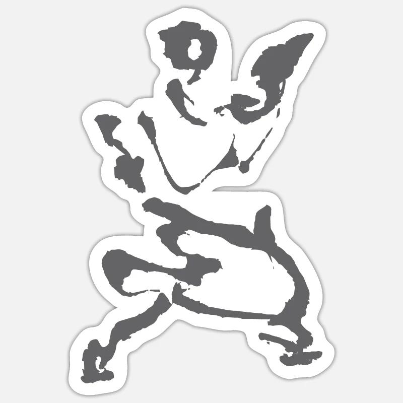 Sticker Größe S (10 x 10 cm) - 