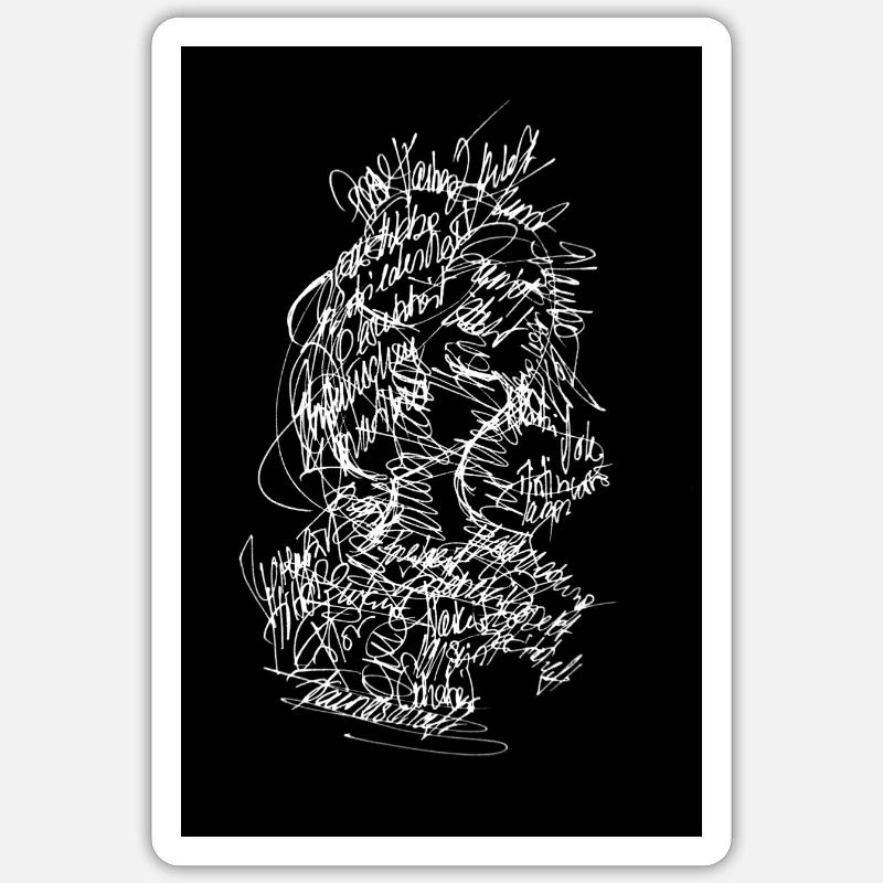 Sticker Größe S (10 x 10 cm) - 