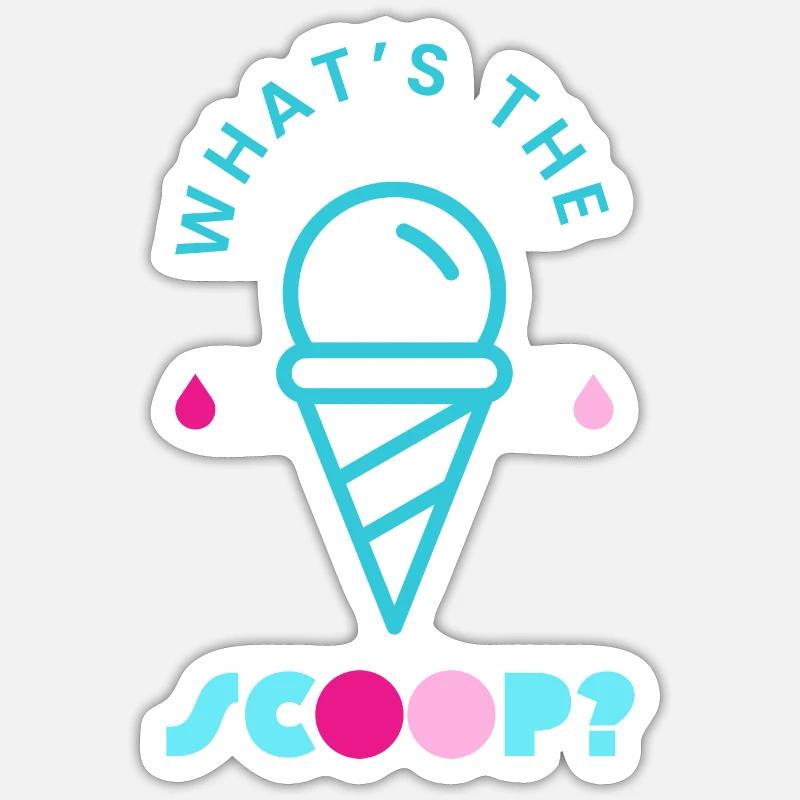 Scoop? Sticker size S (10 x 10 cm)