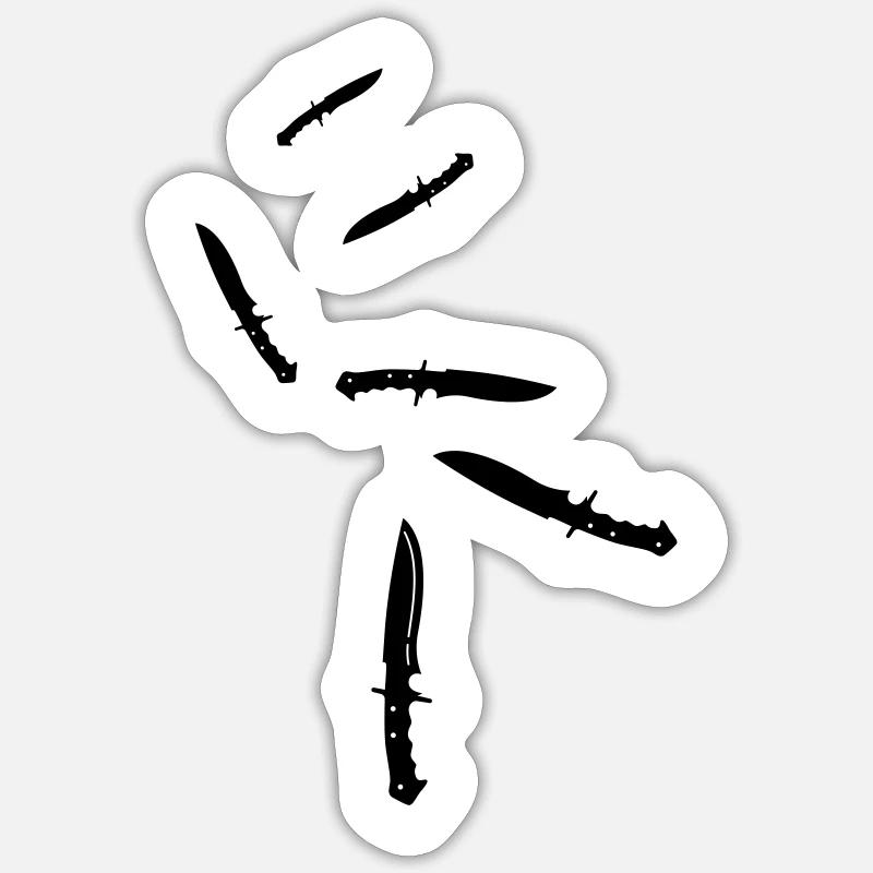 Sticker Größe S (10 x 10 cm) - 