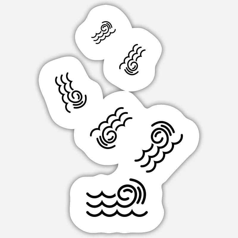 Sticker taille S (10 x 10 cm) - 