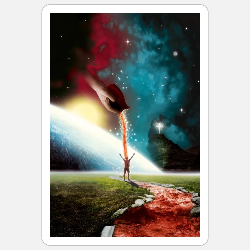 Sticker taille S (10 x 10 cm) - 