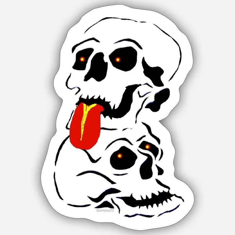 TOMZOFF Bäääh! Sticker Größe S (10 x 10 cm)