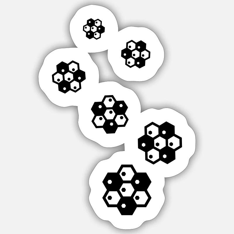 Sticker taille S (10 x 10 cm) -