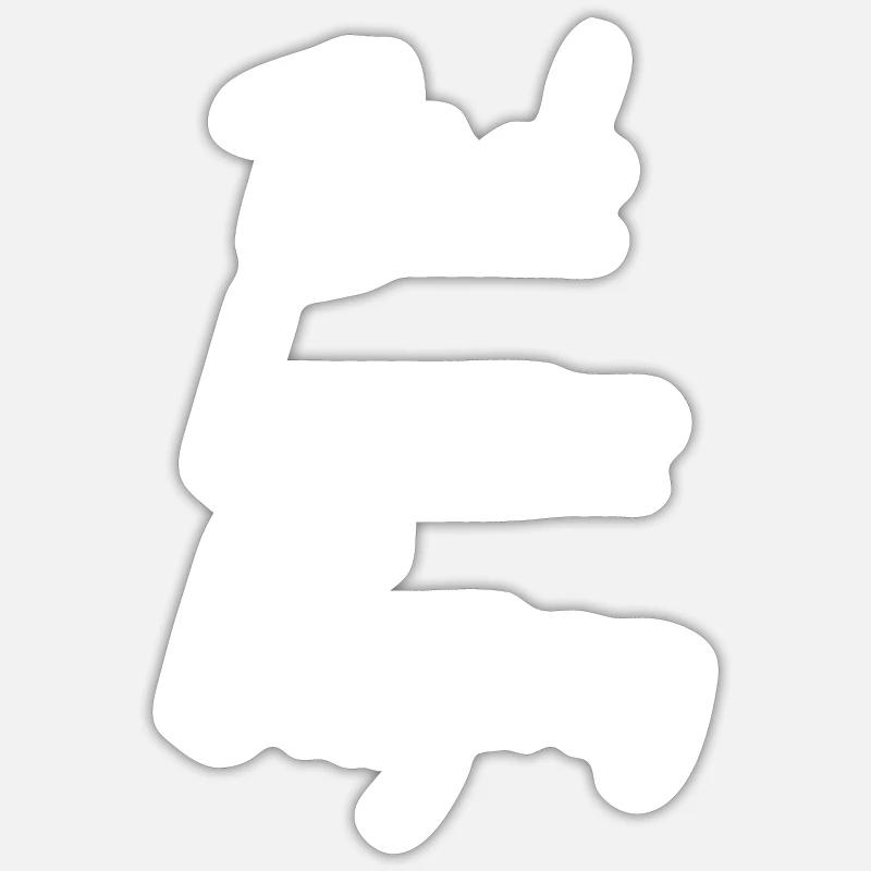 Sticker taille S (10 x 10 cm) - 