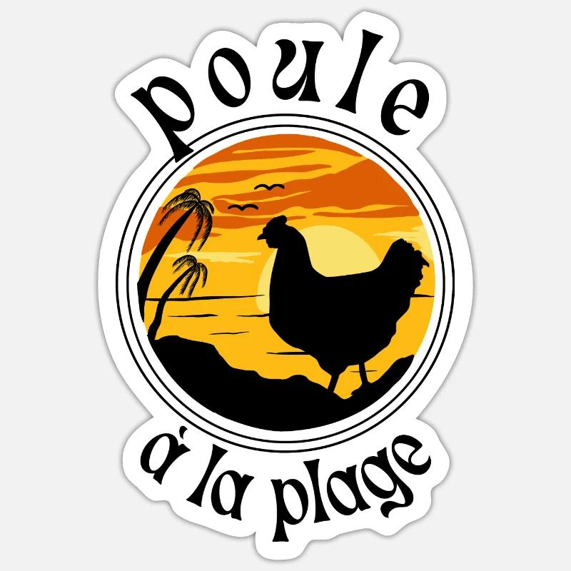 Sticker taille S (10 x 10 cm) - 