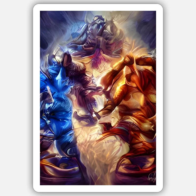 Sticker taille S (10 x 10 cm) - 