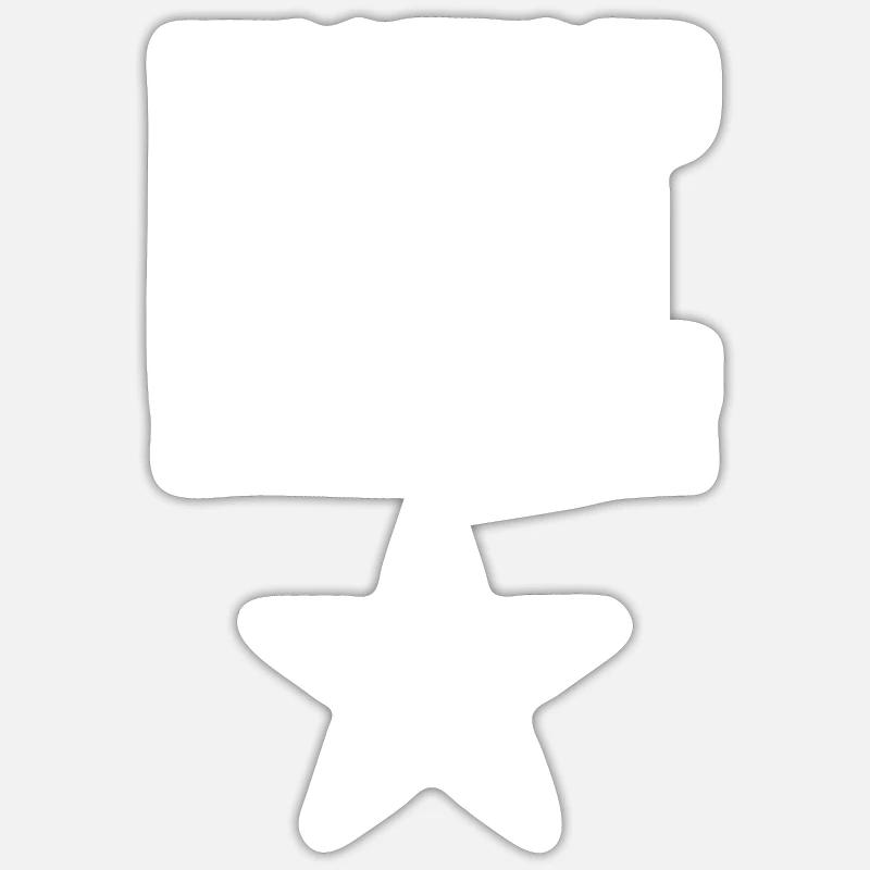 Sticker size S (10 x 10 cm) - 