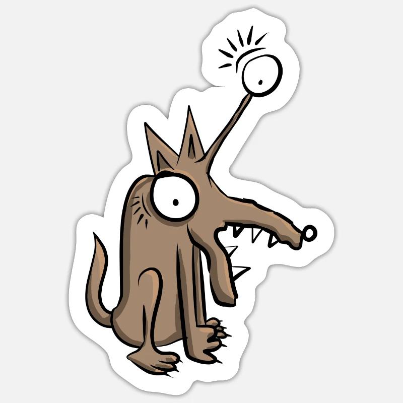 Sticker størrelse S (10 x 10 cm) - 