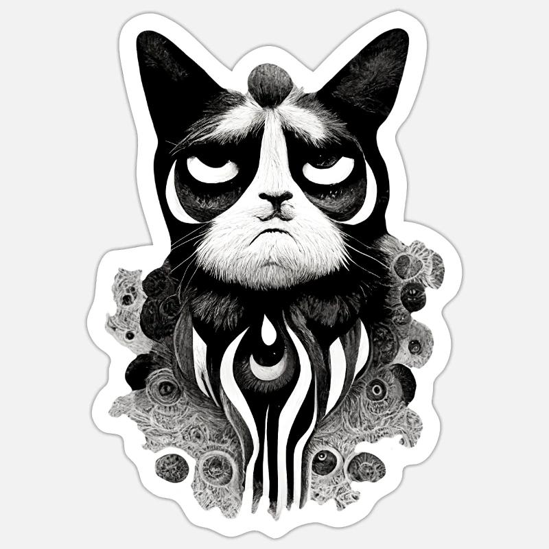 Sticker taille S (10 x 10 cm) - 