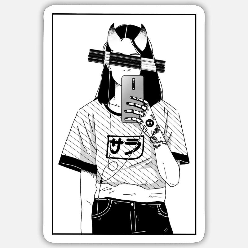 Sticker taille S (10 x 10 cm) - 