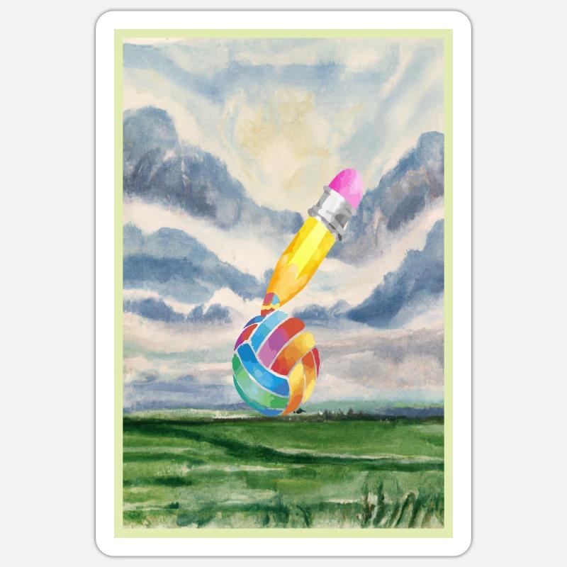 Sticker taille S (10 x 10 cm) - 