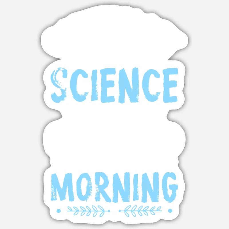 Coffee Bean Cup Early Riser Sticker size S (10 x 10 cm)