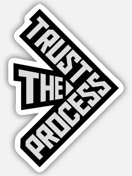  - Sticker size S (10 x 10 cm) - white matte