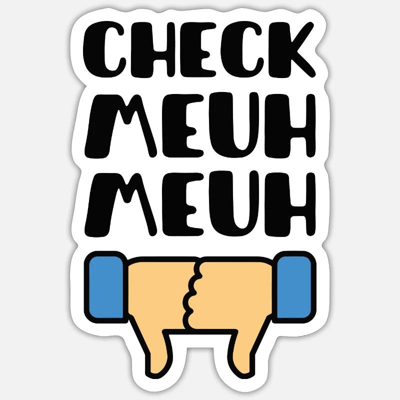 Sticker taille S (10 x 10 cm) - 