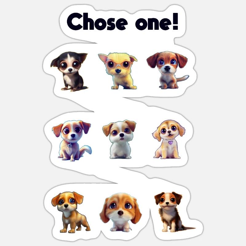 Sticker Größe S (10 x 10 cm) - 