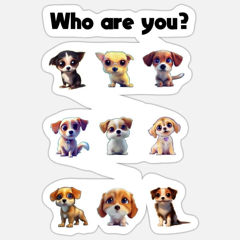 Sticker taille S (10 x 10 cm) - 