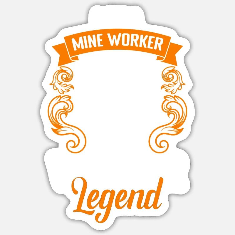 Fosse mineure - Sticker taille S (10 x 10 cm) - blanc mat