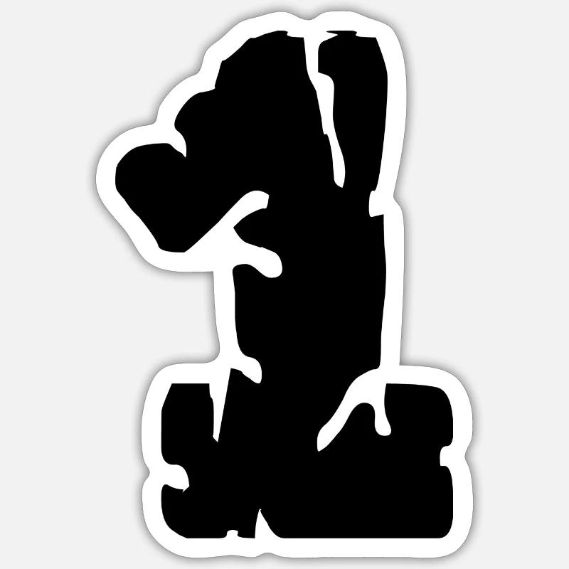Sticker taille S (10 x 10 cm) - 