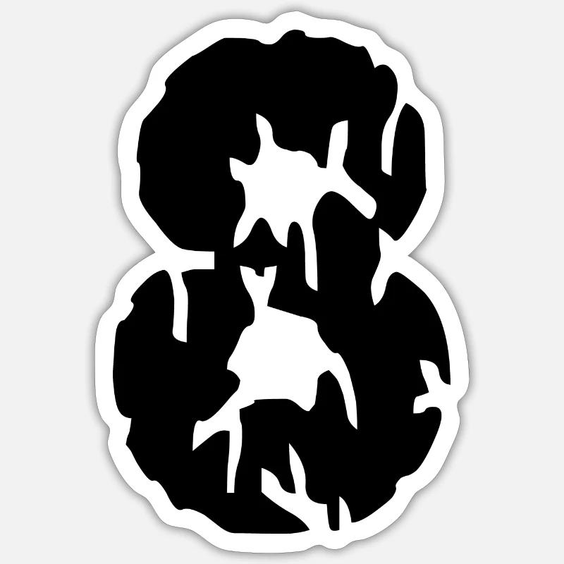 Sticker Größe S (10 x 10 cm) - 