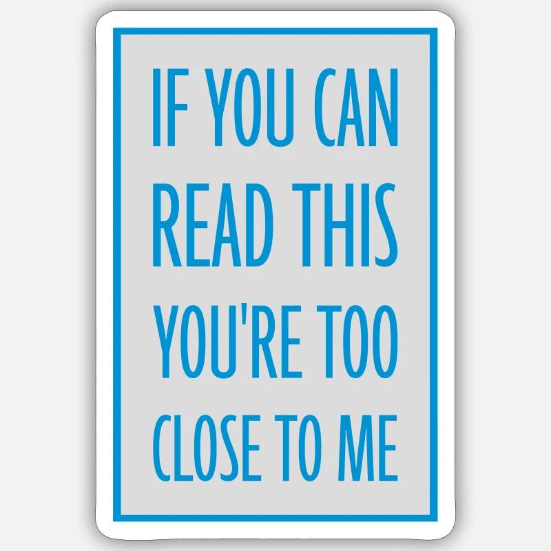Sticker size S (10 x 10 cm) - 