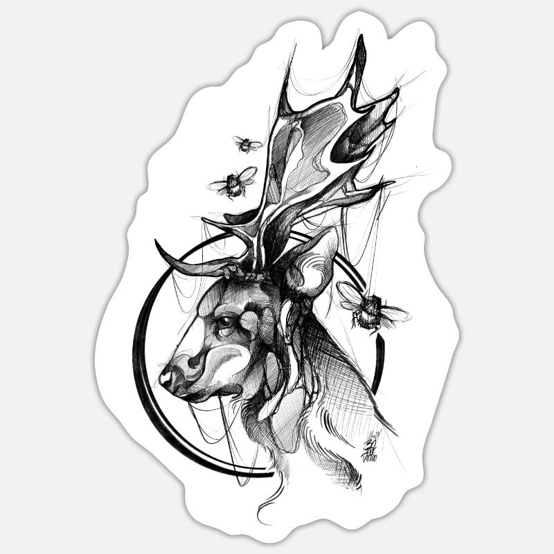Sticker Größe S (10 x 10 cm) -