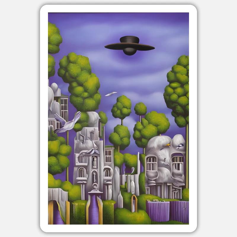 Sticker Größe S (10 x 10 cm) - 