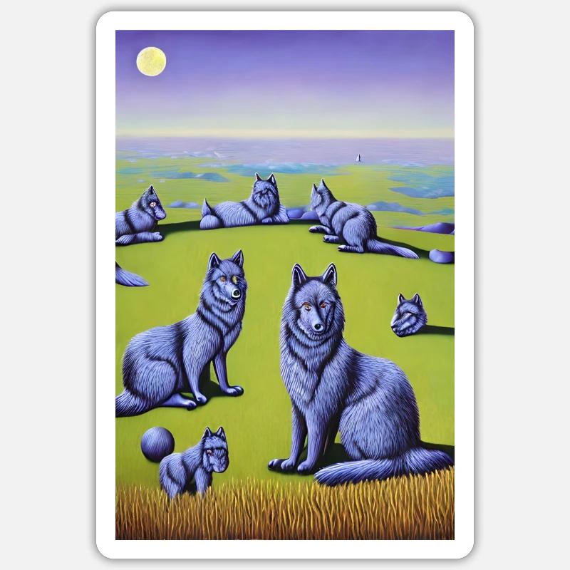 Sticker taille S (10 x 10 cm) - 