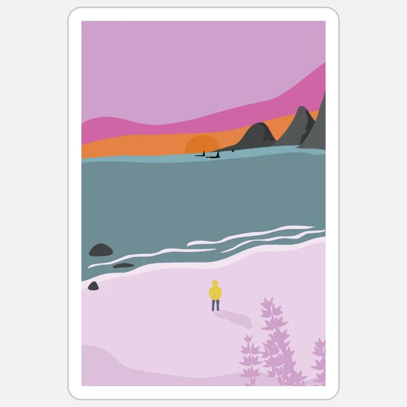 Sticker Größe S (10 x 10 cm) - 