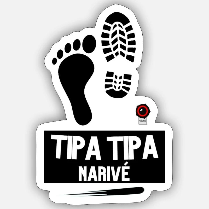 TIPA TIPA narivé Sticker taille S (10 x 10 cm)