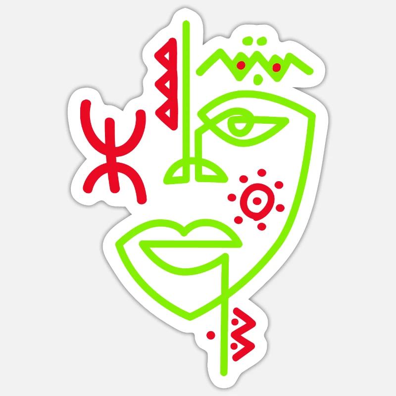 Sticker taille S (10 x 10 cm) -