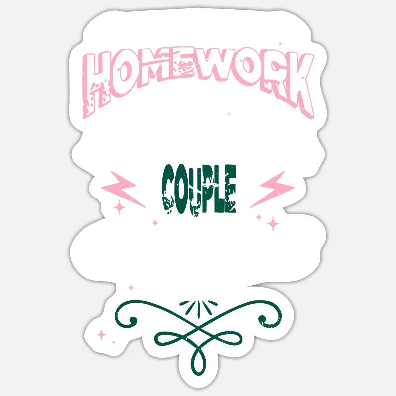 birthday dads favorite computer language Sticker size S (10 x 10 cm)