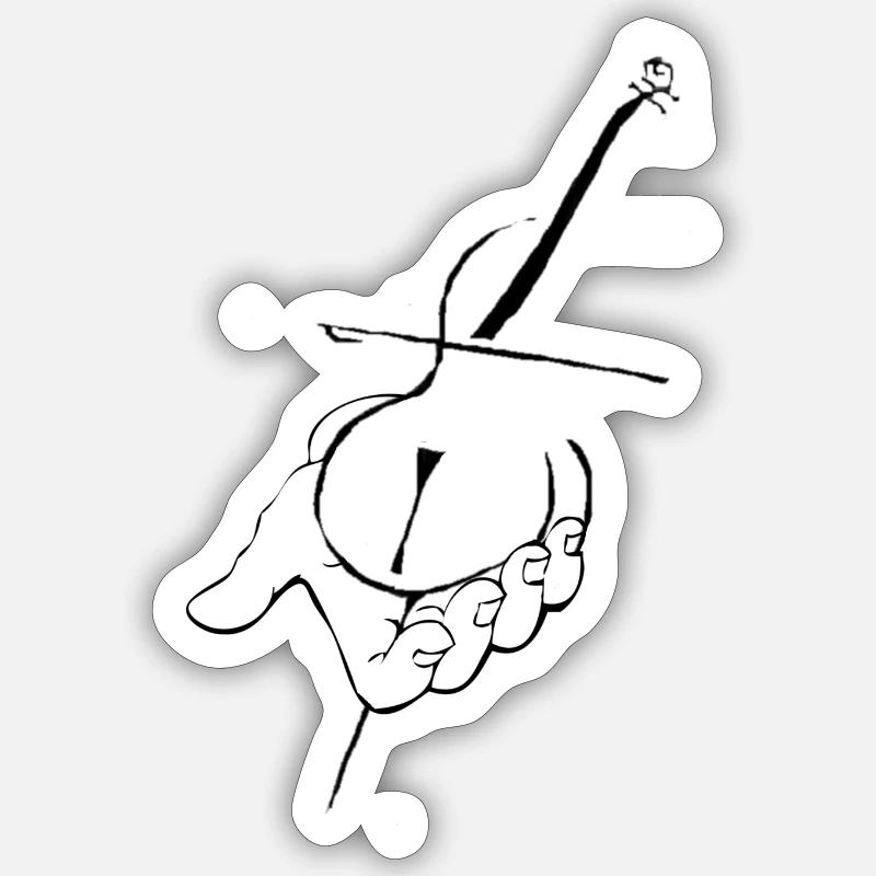 Sticker taille S (10 x 10 cm) - 